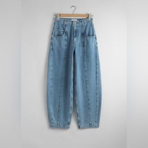 &Other Stories HighWaist Barrel Leg Jeans